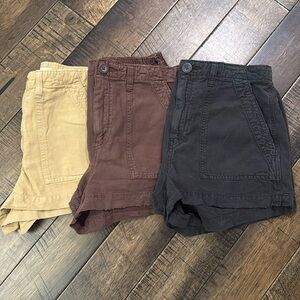 Aerie Women's Shorts in Black and Brown